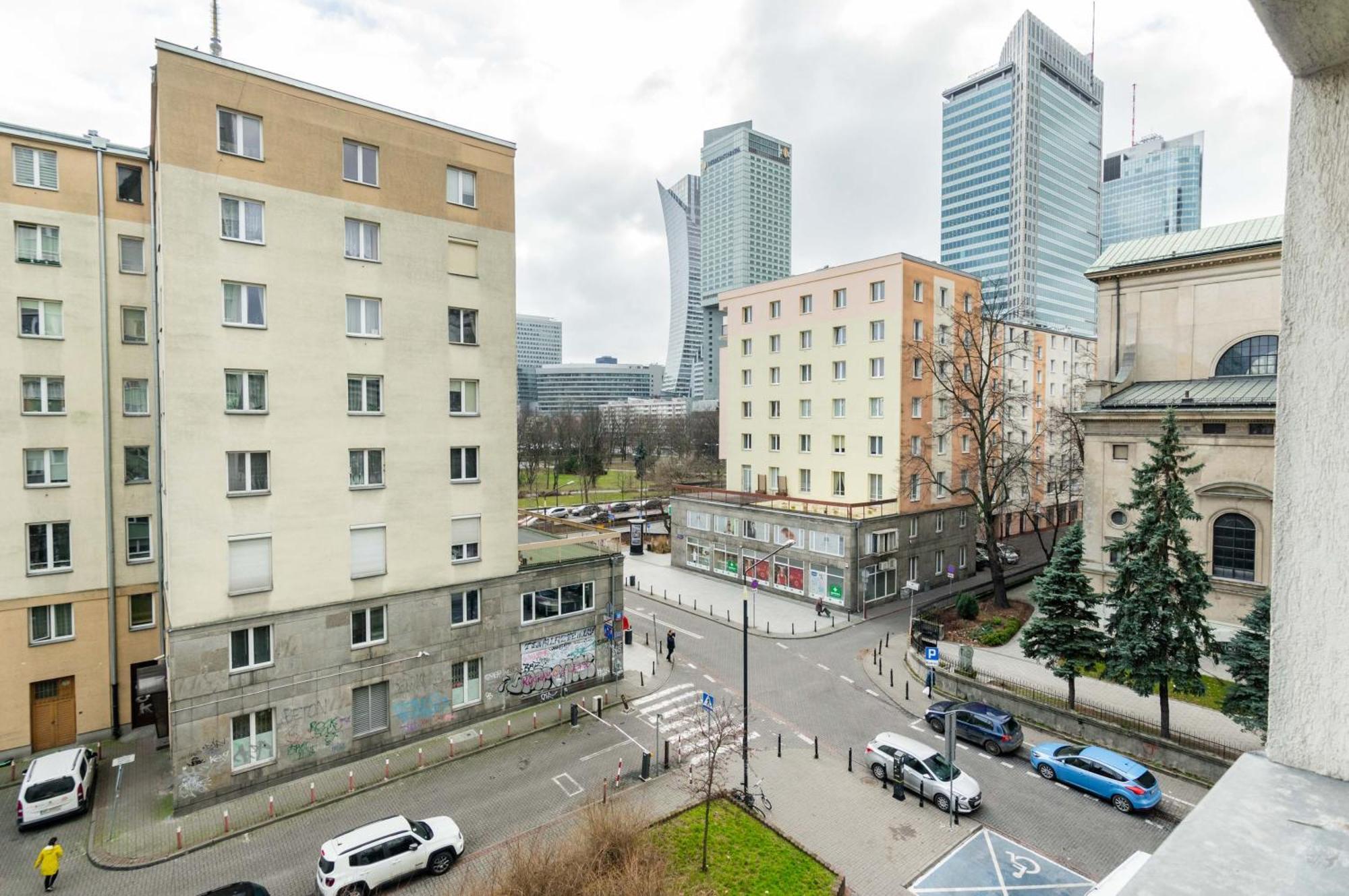 Cinnamon Apartment Metro Swietokrzyska Warschau Buitenkant foto