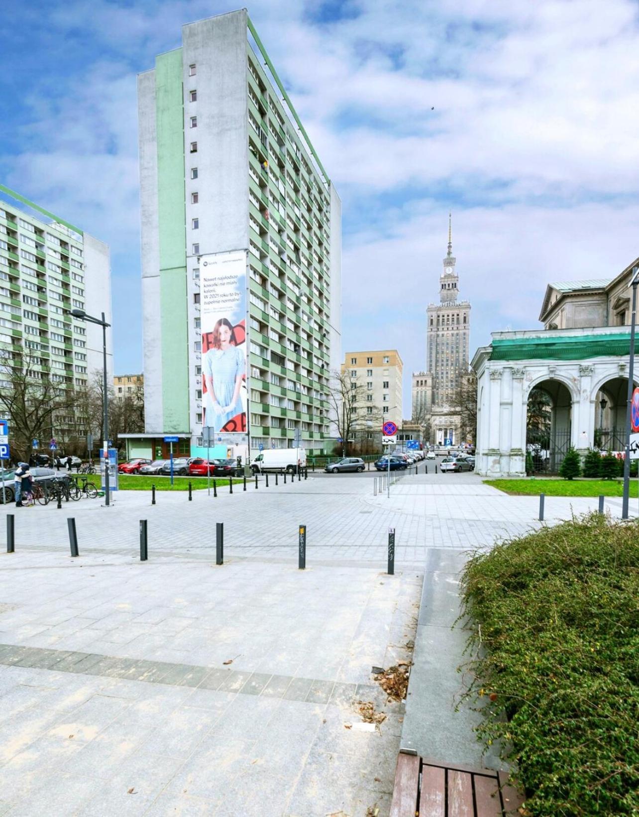 Cinnamon Apartment Metro Swietokrzyska Warschau Buitenkant foto